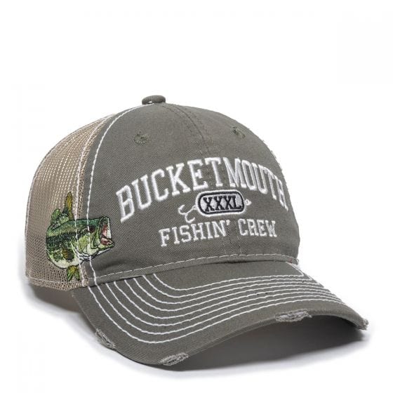 Bucket Mouth Bass Fishing Hat