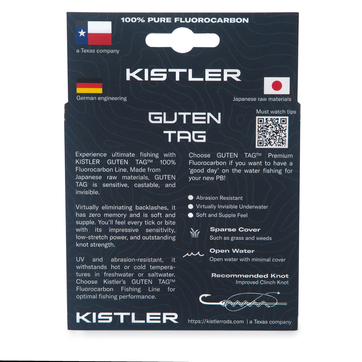 Kistler Ringen 100% Fluorocarbon Fishing Line