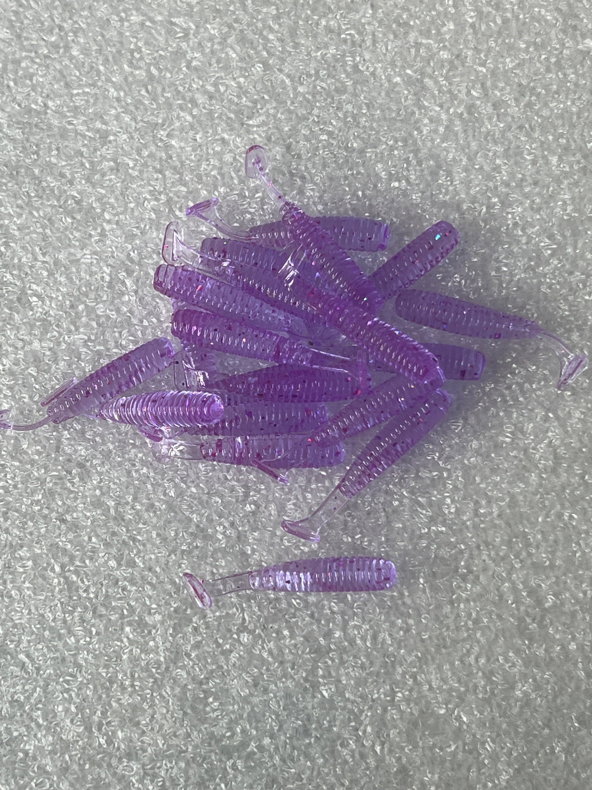Jeffro's Jigs micro paddle tail swimbait for crappie