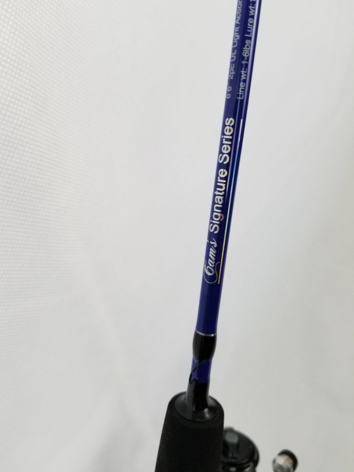 Cam's Thunder Blue Titanium Signature Series 6'6" Crappie Combo