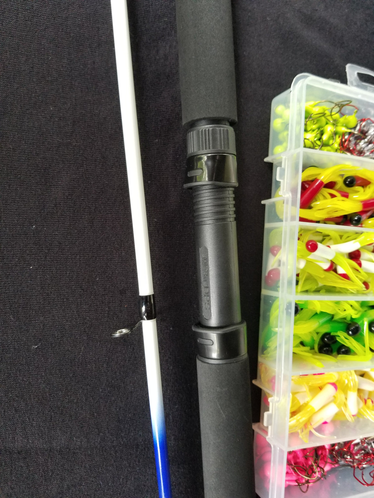 Cam's 10ft Yaannk Stick Crappie Combo w/ Tri-Color Tube Kit