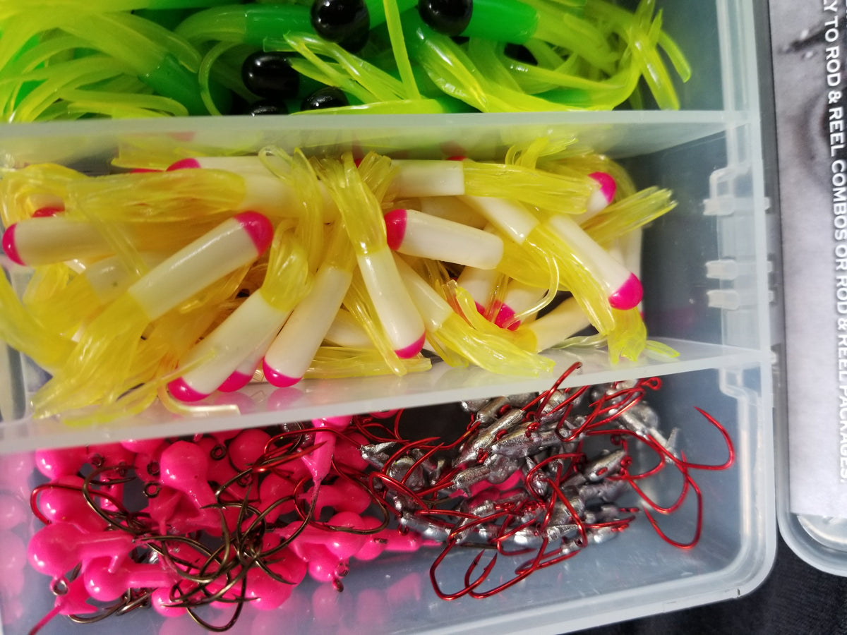 Cam's 10ft Yaannk Stick Crappie Combo w/ Tri-Color Tube Kit