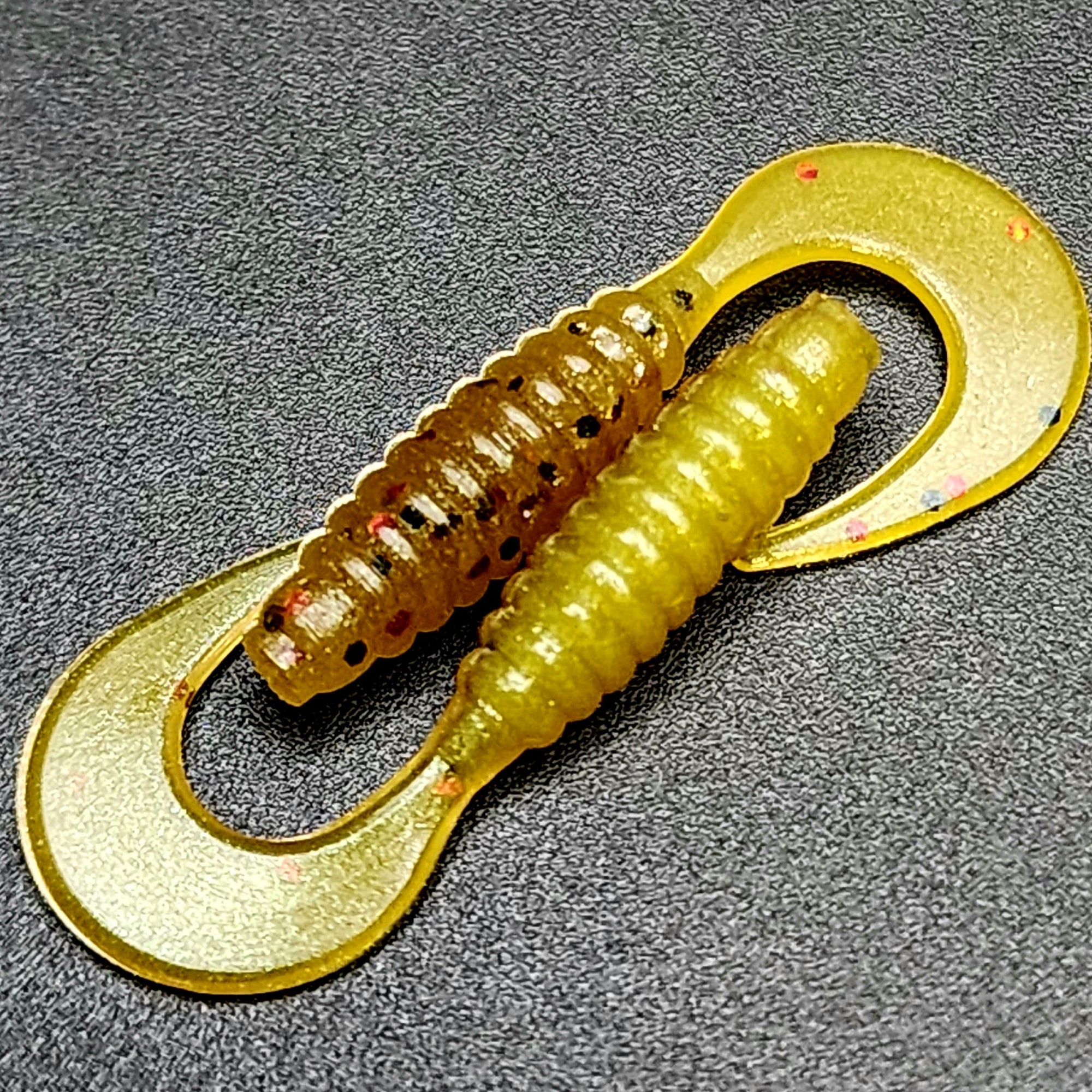 Creek Life Tennessee Twister 1-inch curly tail grub soft plastic