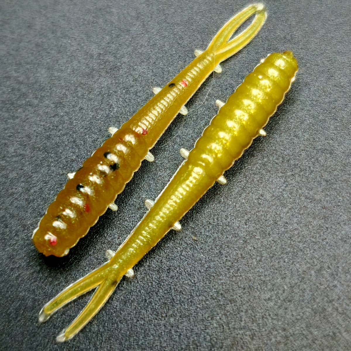 Creek Life 1.25&quot; Micro Fluke &#39;The Ditch Stick&#39; - 8 Pack