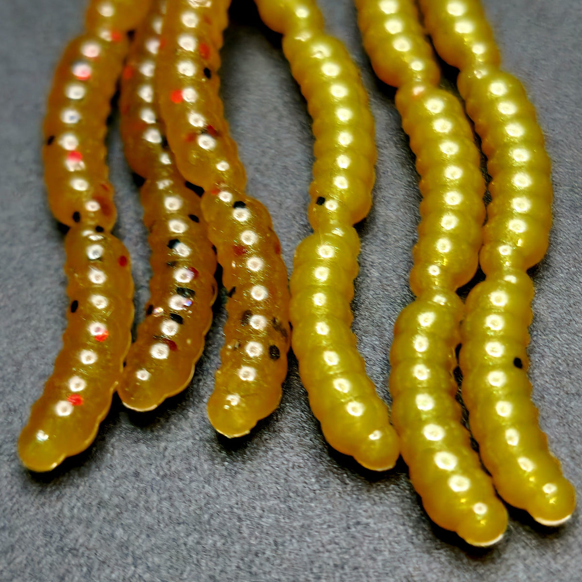 Creek Life 0.5&quot; Maggot Larvae &quot;The Apple Maggot&quot; – Pack of 30