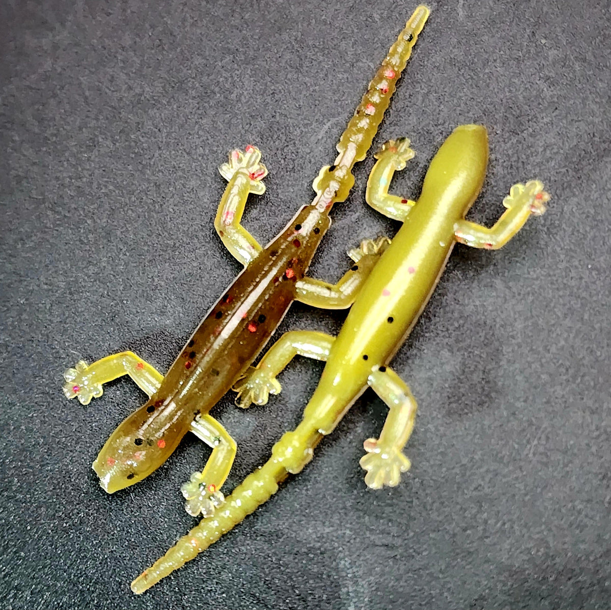 Creek Life Moss Dweller 2-inch salamander soft plastic lure
