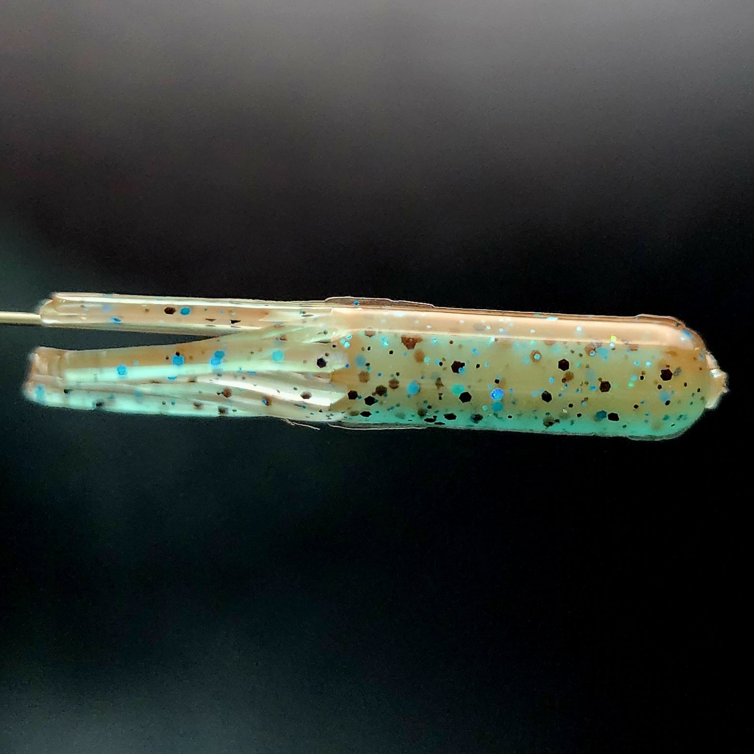Creek Life Whisker-Doodle Dangleworm 1.8" hollow tube bait