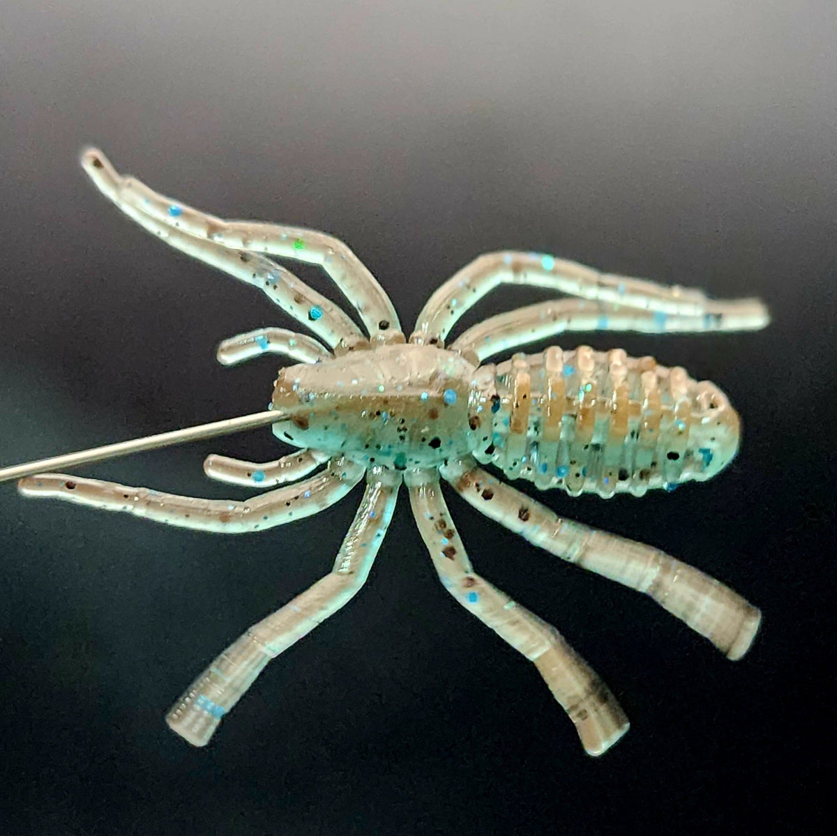 Creek Life 1&quot; Micro Spider Bait &quot;The Writing Spider&quot; – Pack of 6