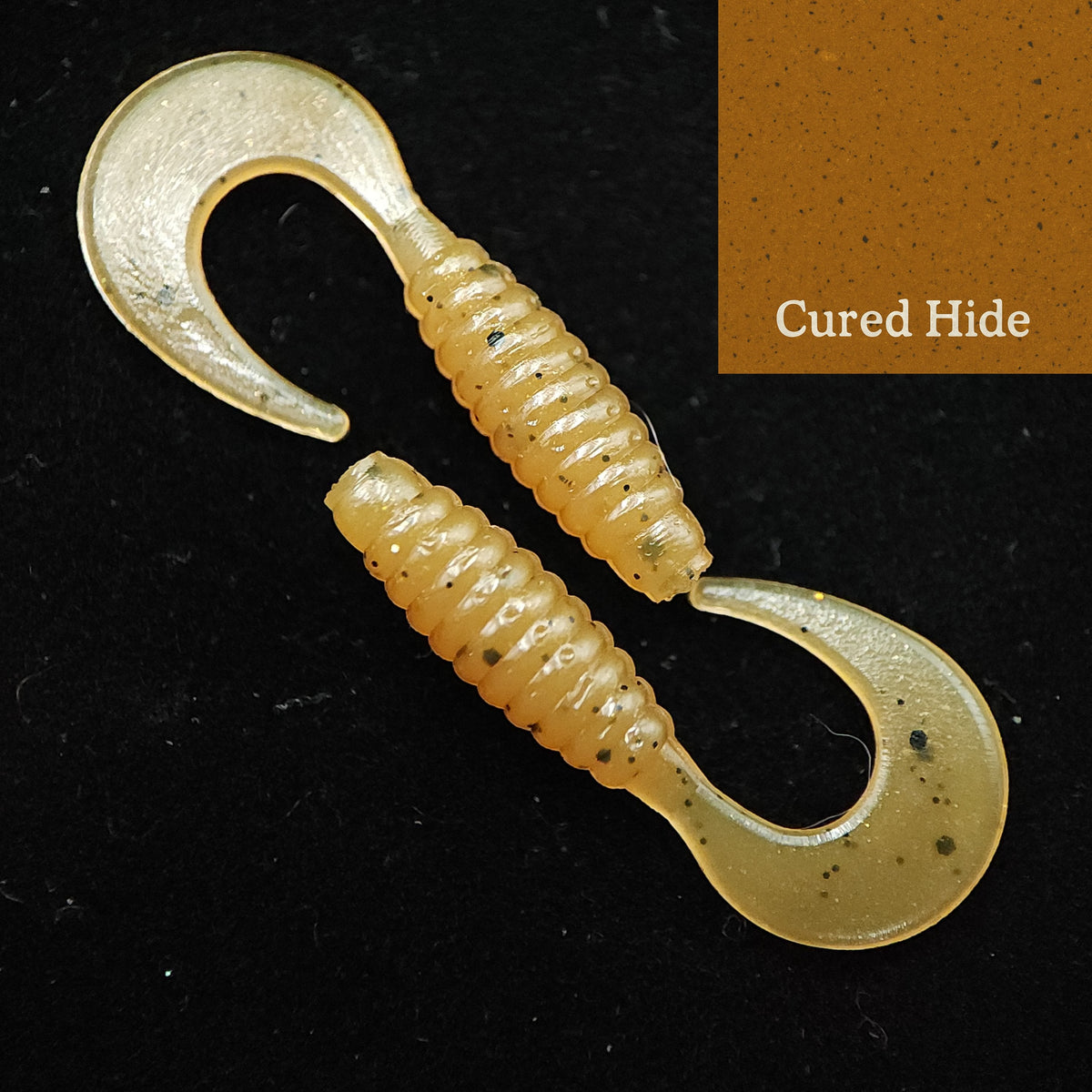 Creek Life 1&quot; Micro Curl Tail Grub &quot;The Tennessee Twister&quot; – Jar of 20