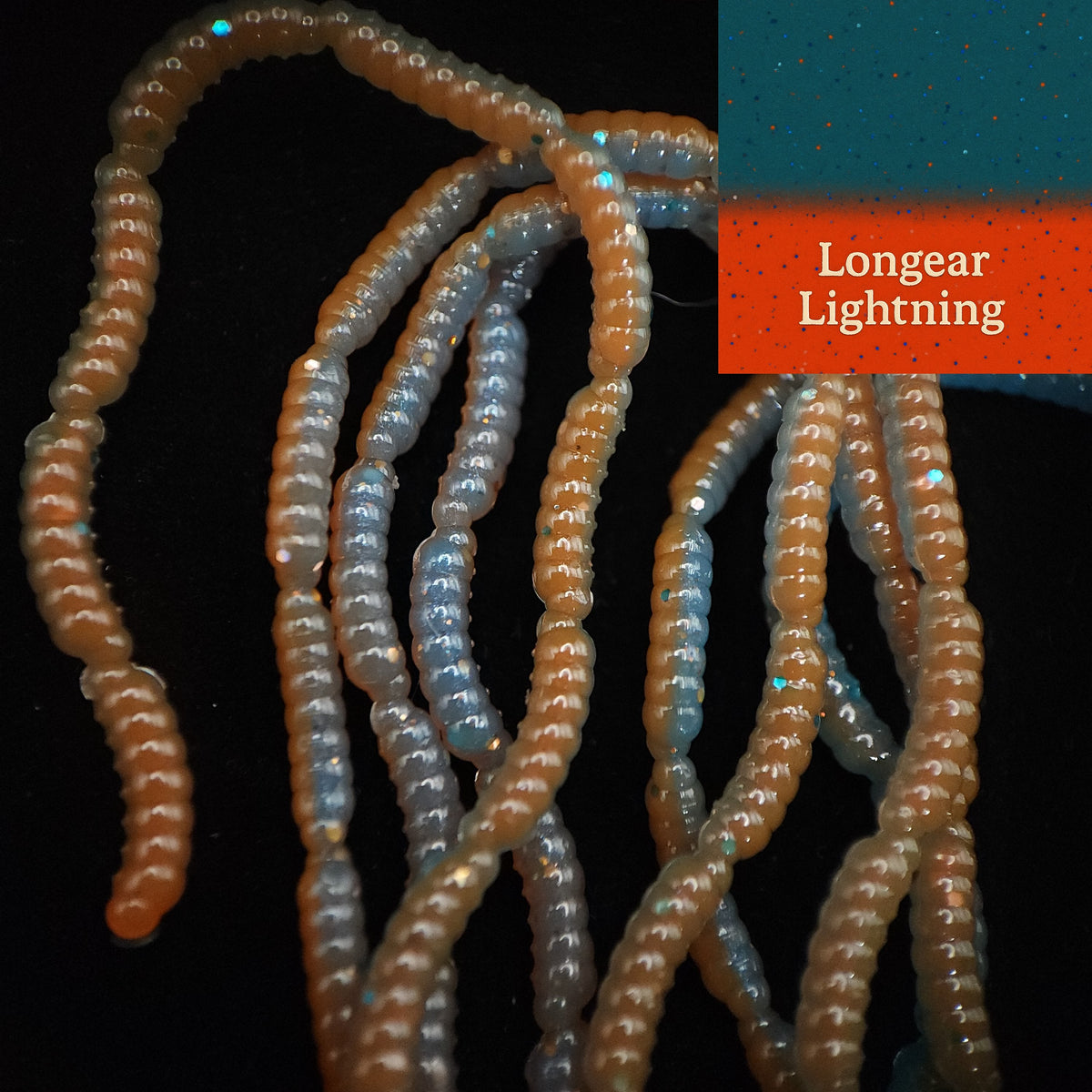 Creek Life 0.5&quot; Maggot Larvae &quot;The Apple Maggot&quot; – Jar of 120