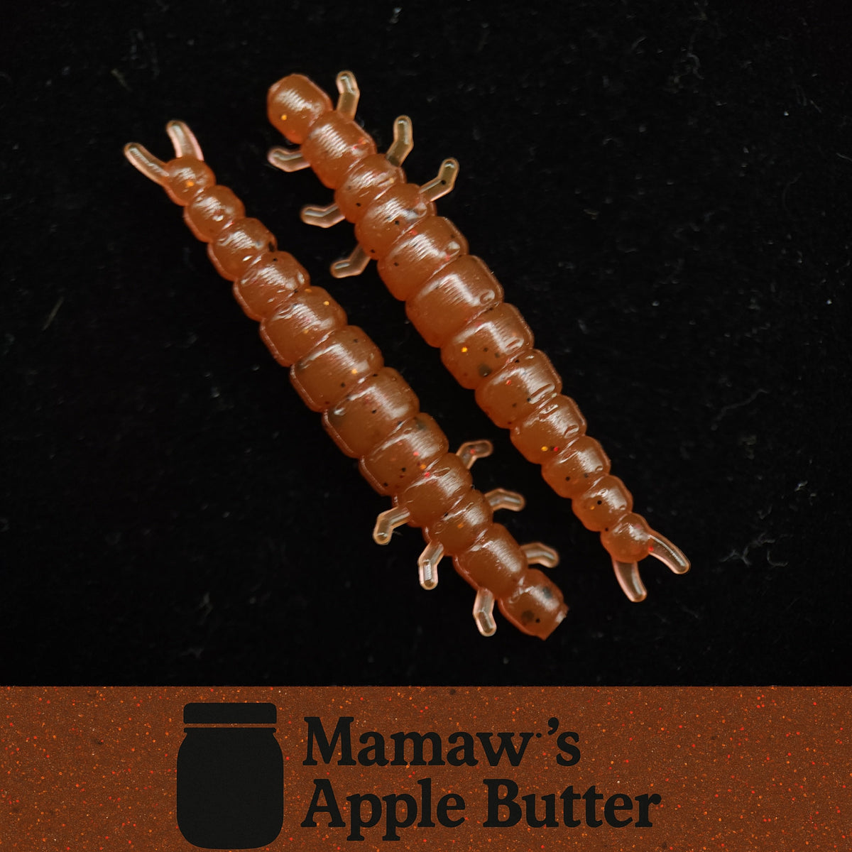 Creek Life Stream Weaver 1.3-inch caddis fly larvae soft plastic