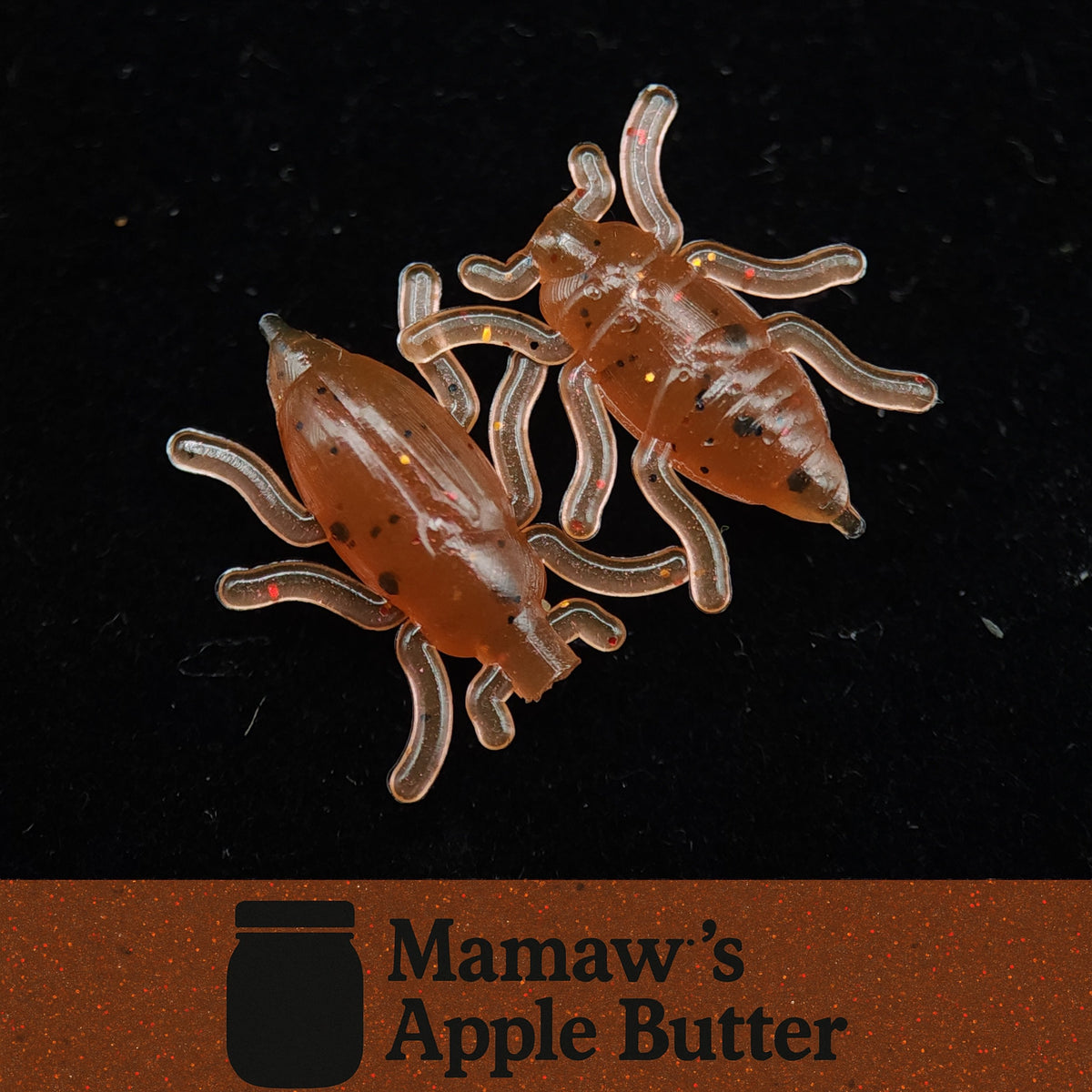 Creek Life 0.5&quot; Micro Beetle &quot;Toe Biter&quot; – Pack of 8