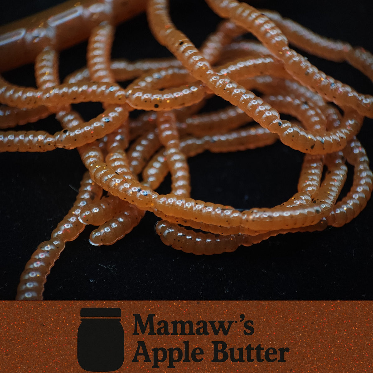 Creek Life 0.5&quot; Maggot Larvae &quot;The Apple Maggot&quot; – Jar of 120