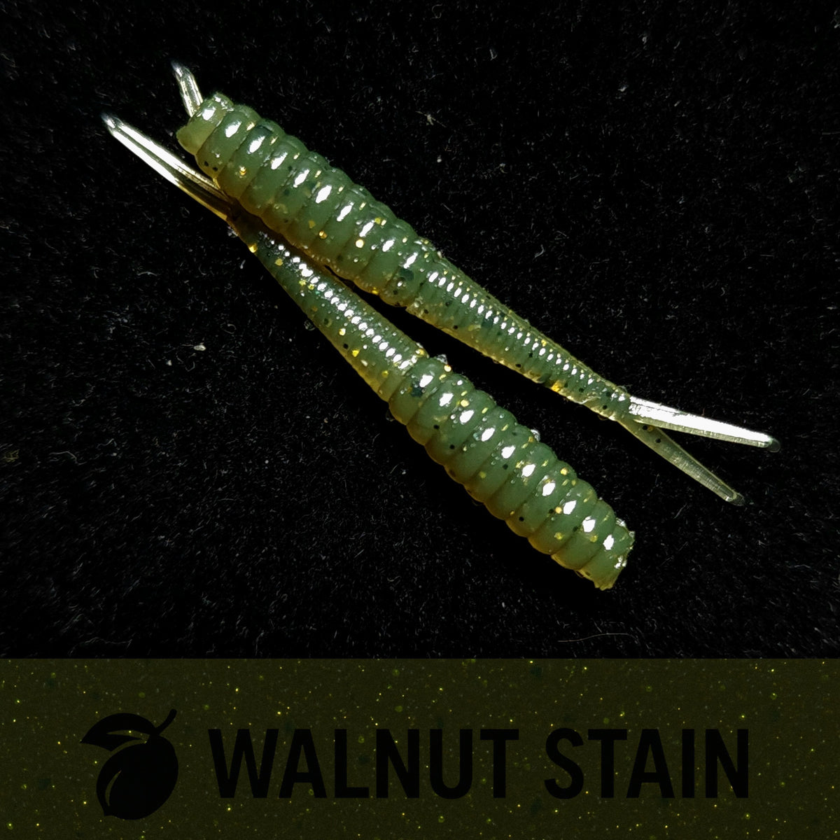 Creek Life 1.25&quot; Micro Fluke &#39;The Ditch Stick&#39; - 8 Pack