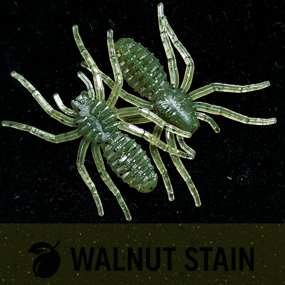Creek Life 1&quot; Micro Spider Bait &quot;The Writing Spider&quot; – Pack of 6