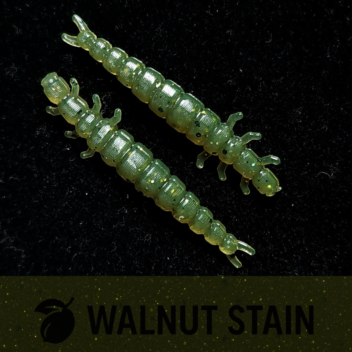 Creek Life Stream Weaver 1.3-inch caddis fly larvae soft plastic