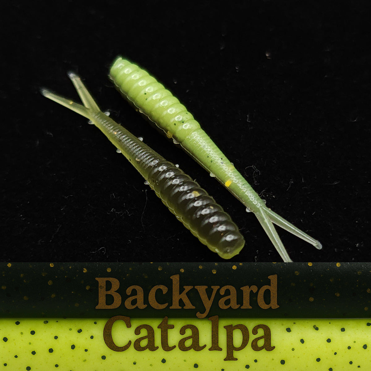 Creek Life 1.25&quot; Micro Fluke &#39;The Ditch Stick&#39; - 8 Pack
