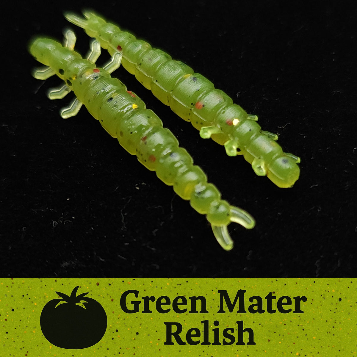 Creek Life Stream Weaver 1.3-inch caddis fly larvae soft plastic