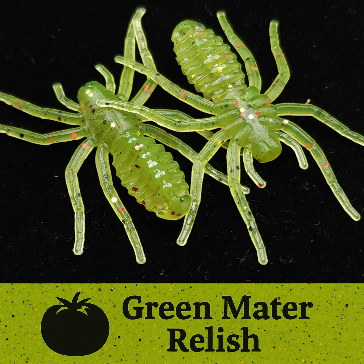 Creek Life 1&quot; Micro Spider Bait &quot;The Writing Spider&quot; – Jar of 16