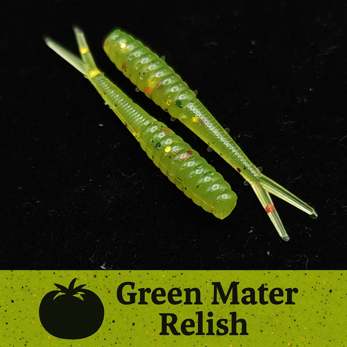 Creek Life 1.25&quot; Micro Fluke &#39;The Ditch Stick&#39; - 8 Pack