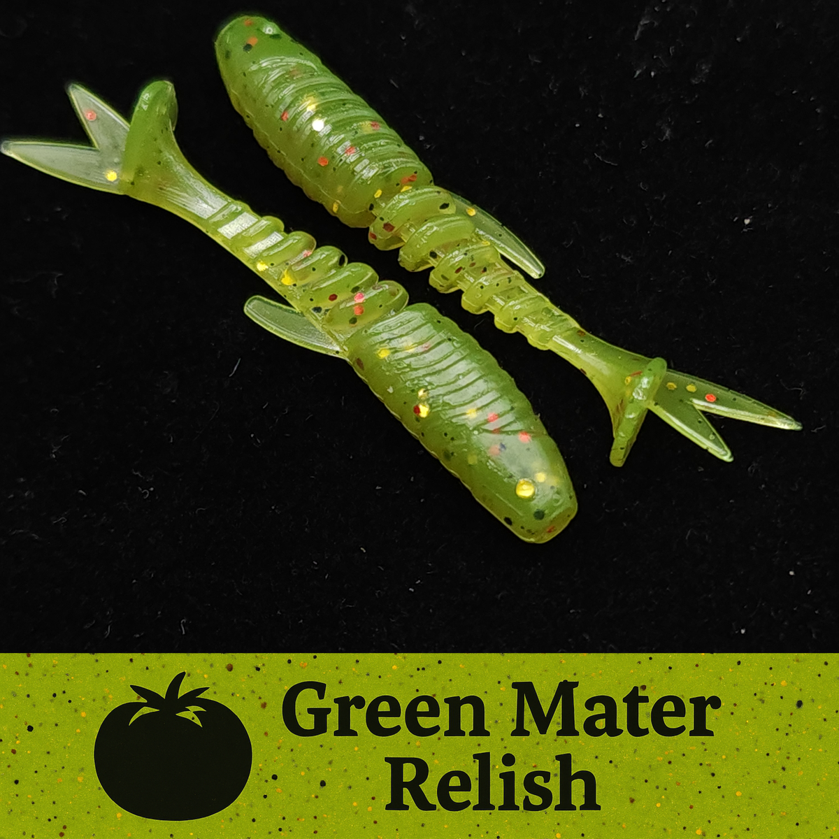 Creek Life 2&quot; Micro Swimbait &quot;Tennessee Creek Shark&quot; – Jar of 20