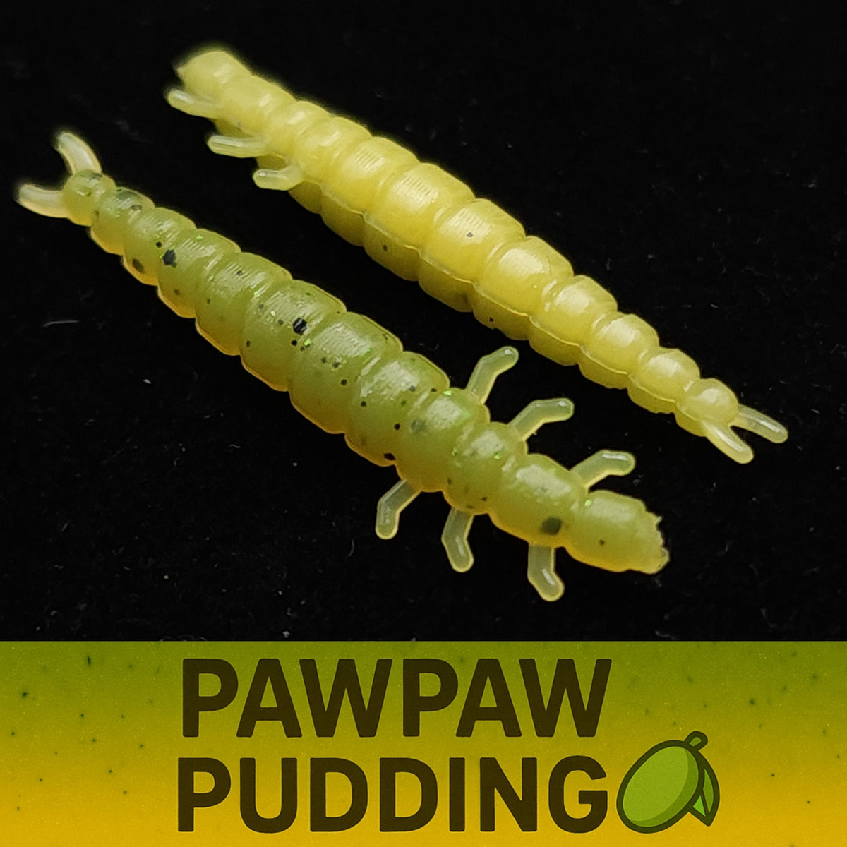 Creek Life Stream Weaver 1.3-inch caddis fly larvae soft plastic
