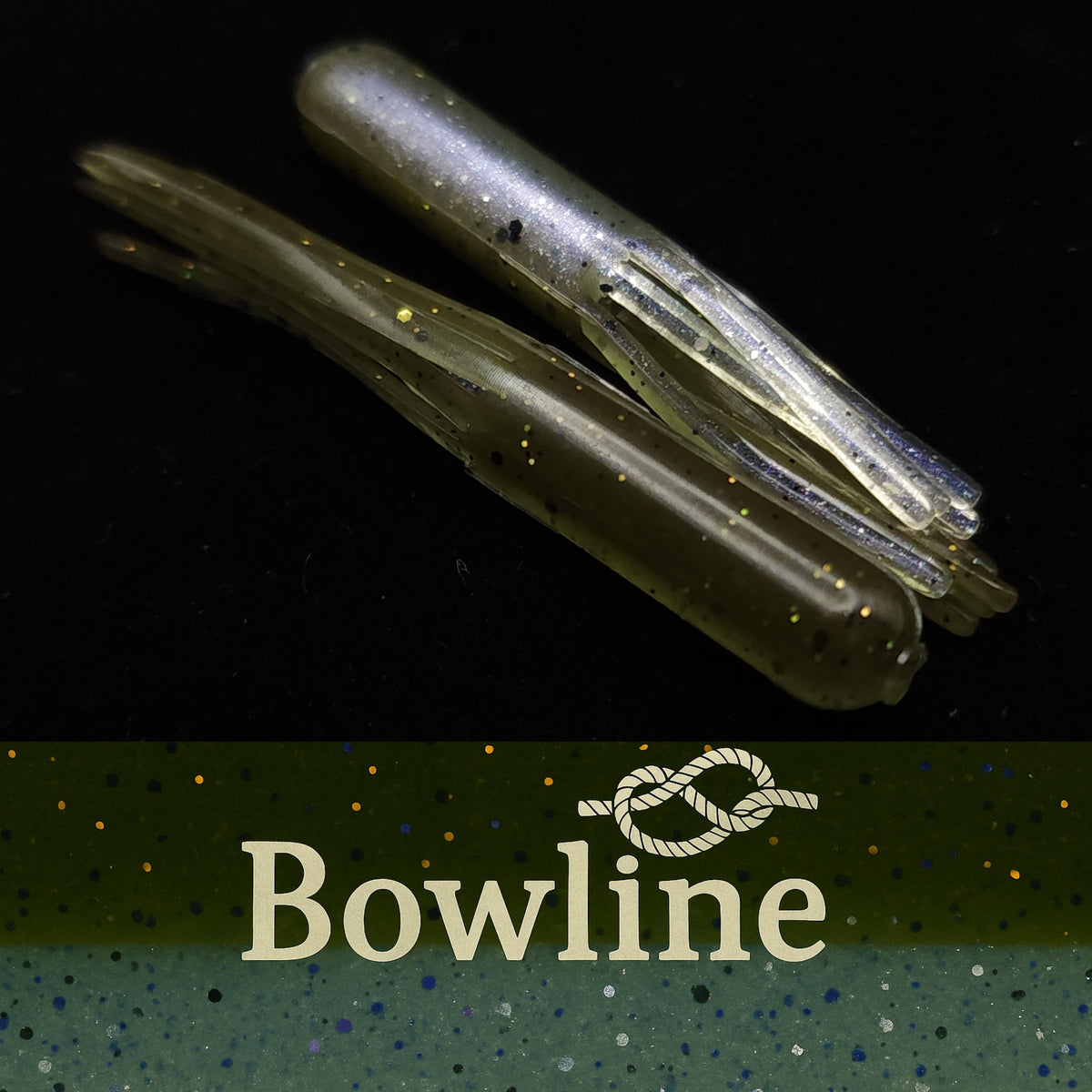 Creek Life Whisker-Doodle Dangleworm 1.8&quot; hollow tube bait