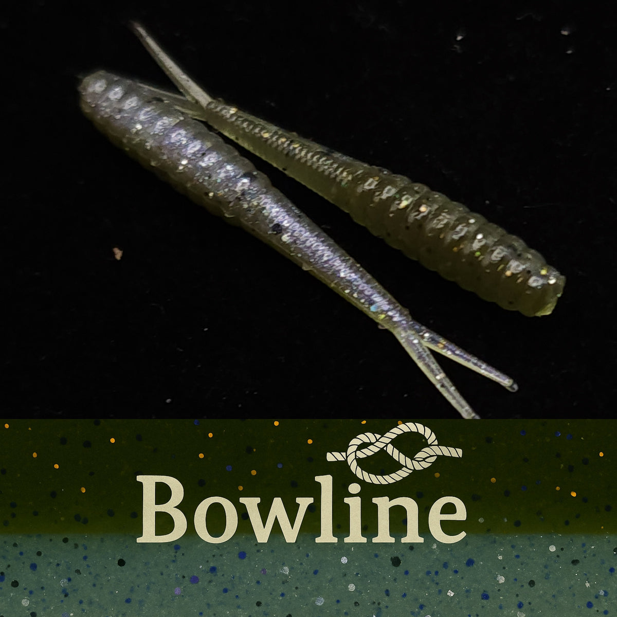 Creek Life 1.25&quot; Micro Fluke &#39;The Ditch Stick&#39; - 8 Pack