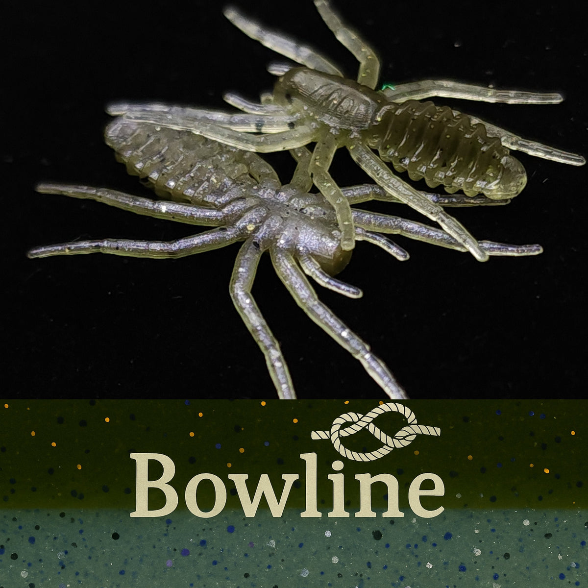 Creek Life 1&quot; Micro Spider Bait &quot;The Writing Spider&quot; – Pack of 6
