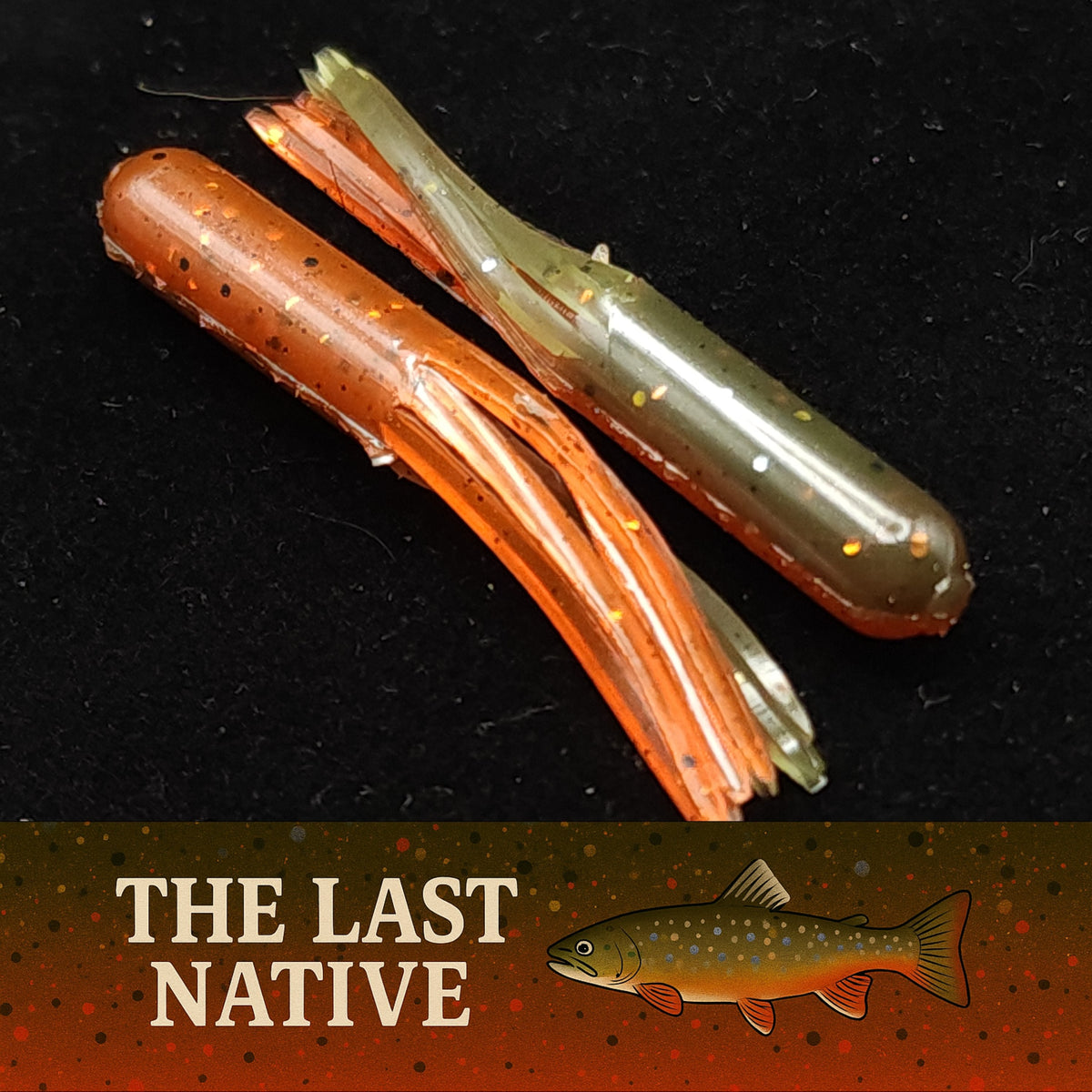 Creek Life Whisker-Doodle Dangleworm 1.8&quot; hollow tube bait