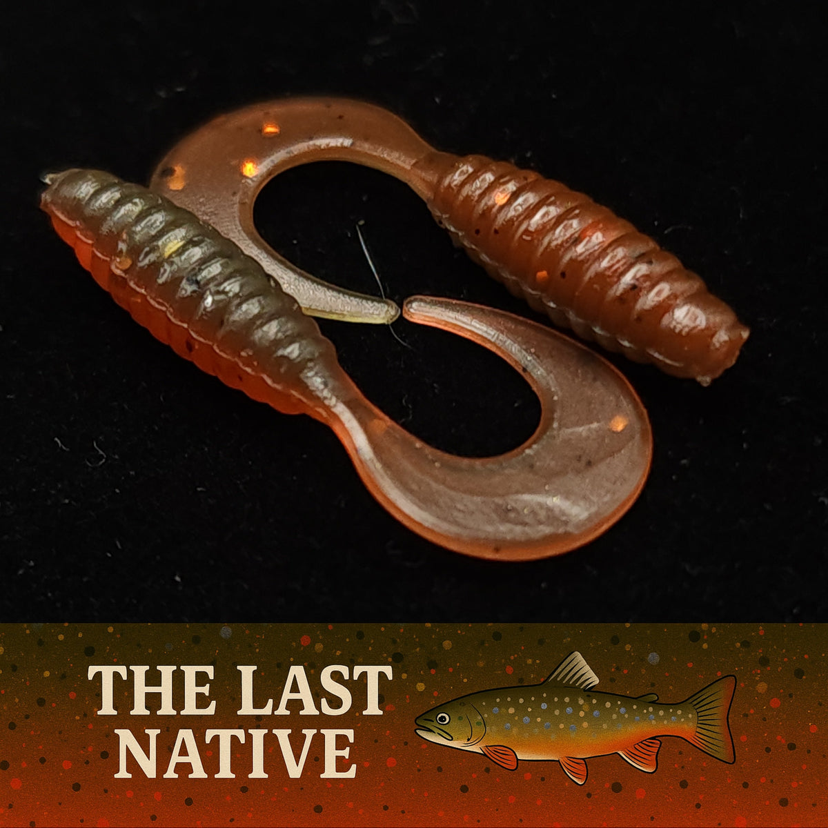 Creek Life Tennessee Twister 1-inch curly tail grub soft plastic