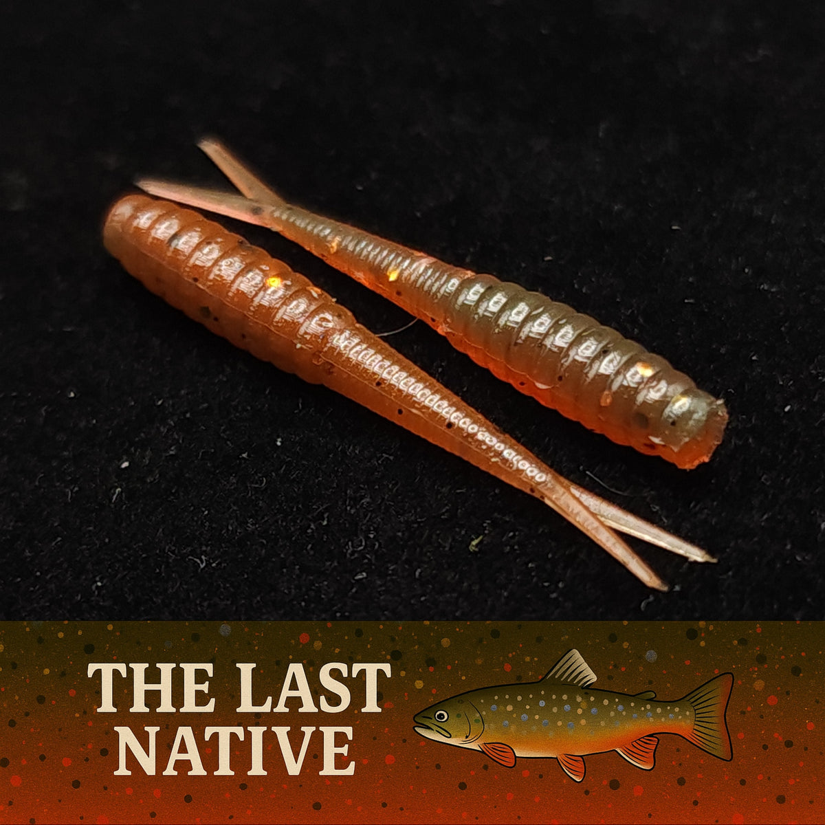 Creek Life Stream Weaver 1.3-inch caddis fly larvae soft plastic