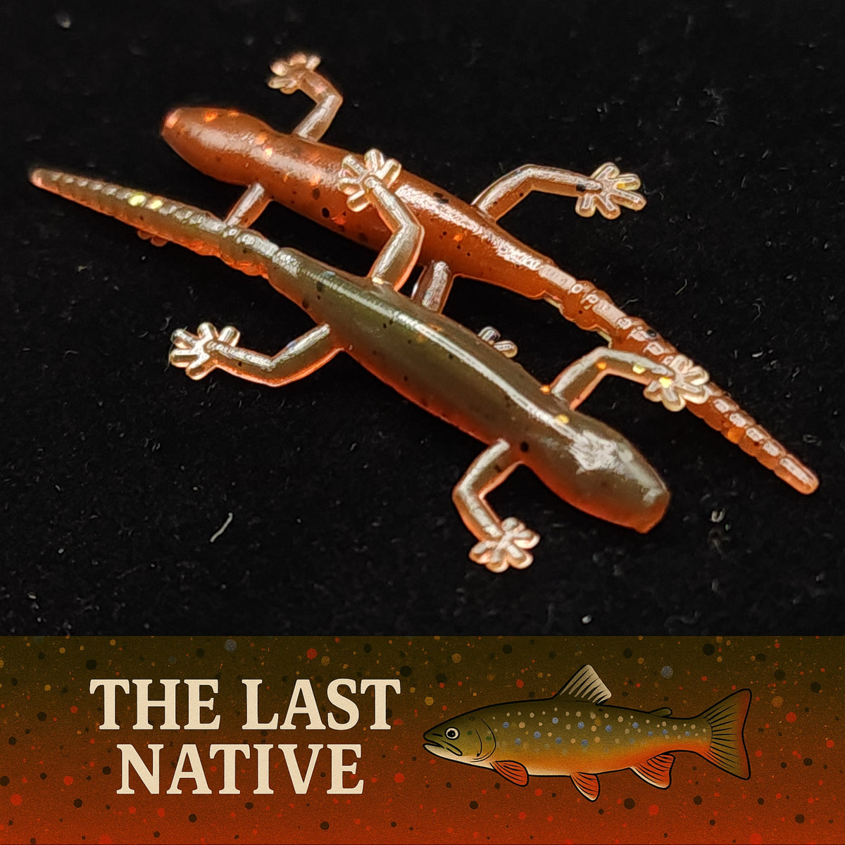 Creek Life Moss Dweller 2-inch salamander soft plastic lure