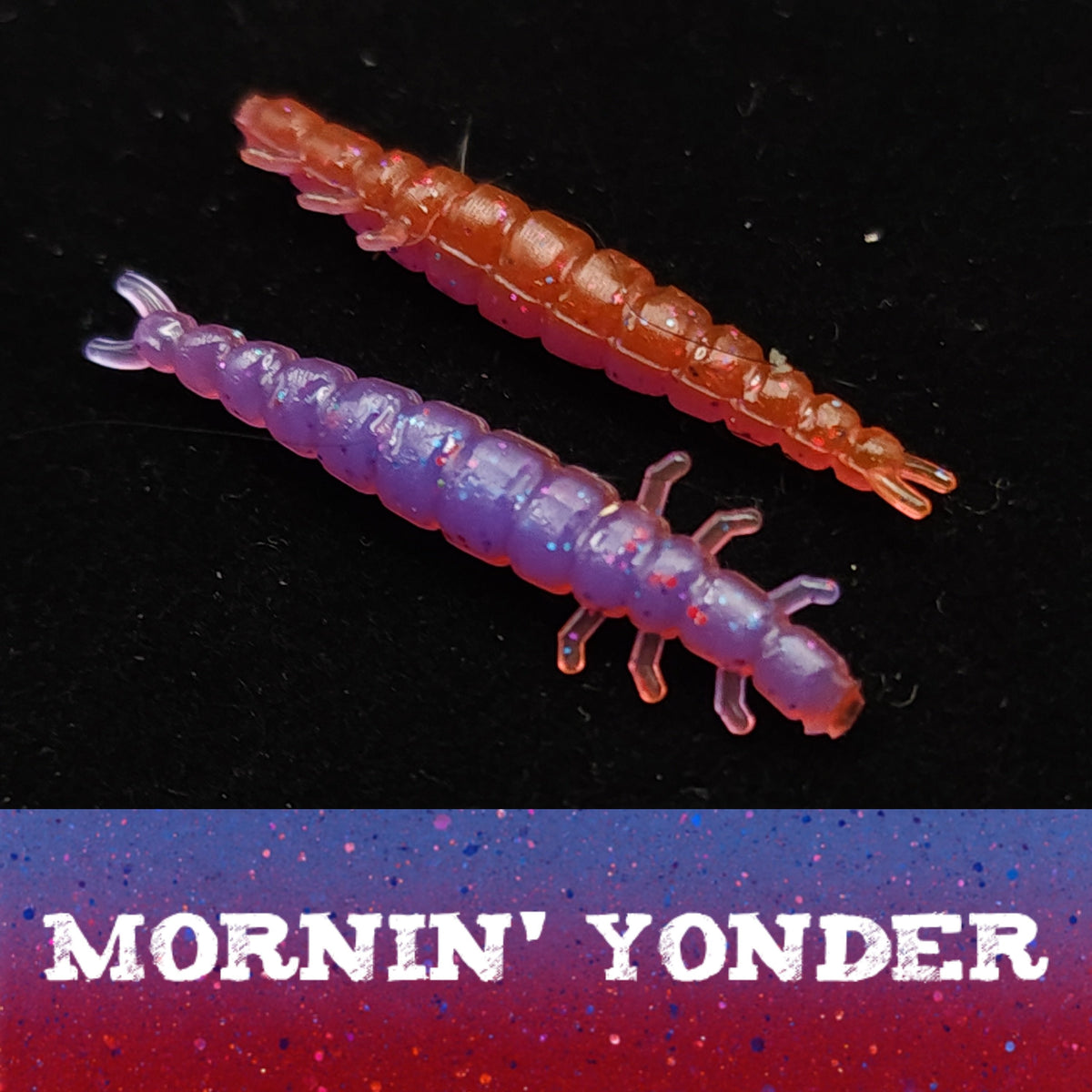 Creek Life Stream Weaver 1.3-inch caddis fly larvae soft plastic