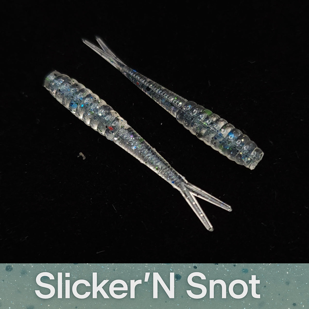 Creek Life 1.25&quot; Micro Fluke &#39;The Ditch Stick&#39; - 8 Pack