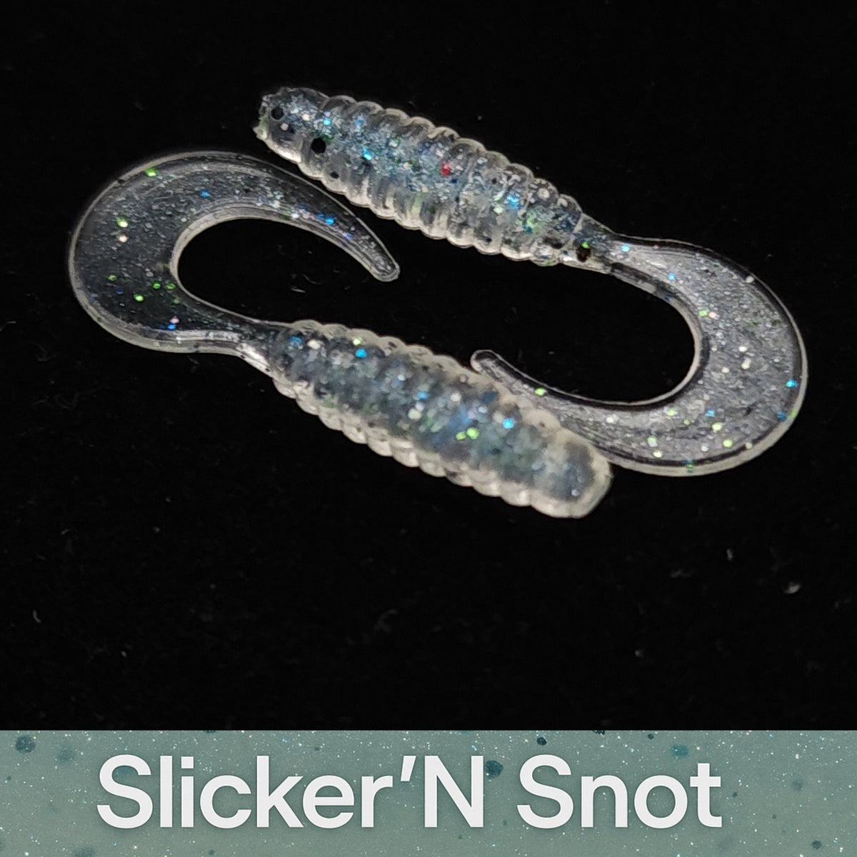 Creek Life 1&quot; Micro Curl Tail Grub &quot;The Tennessee Twister&quot; – Jar of 20