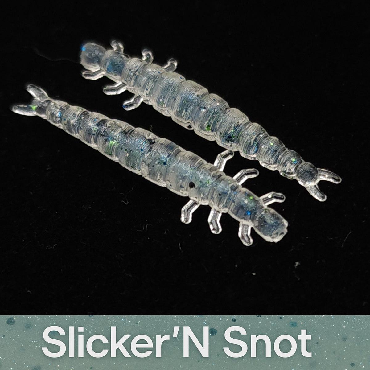 Creek Life Stream Weaver 1.3-inch caddis fly larvae soft plastic