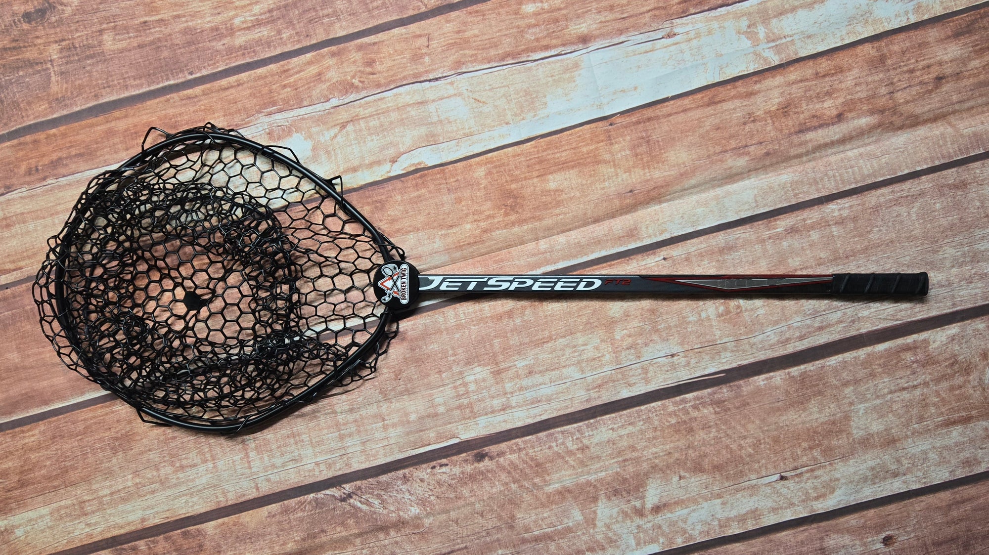 Broken Twigs Extra Long Full Strength Landing Net Sharks  