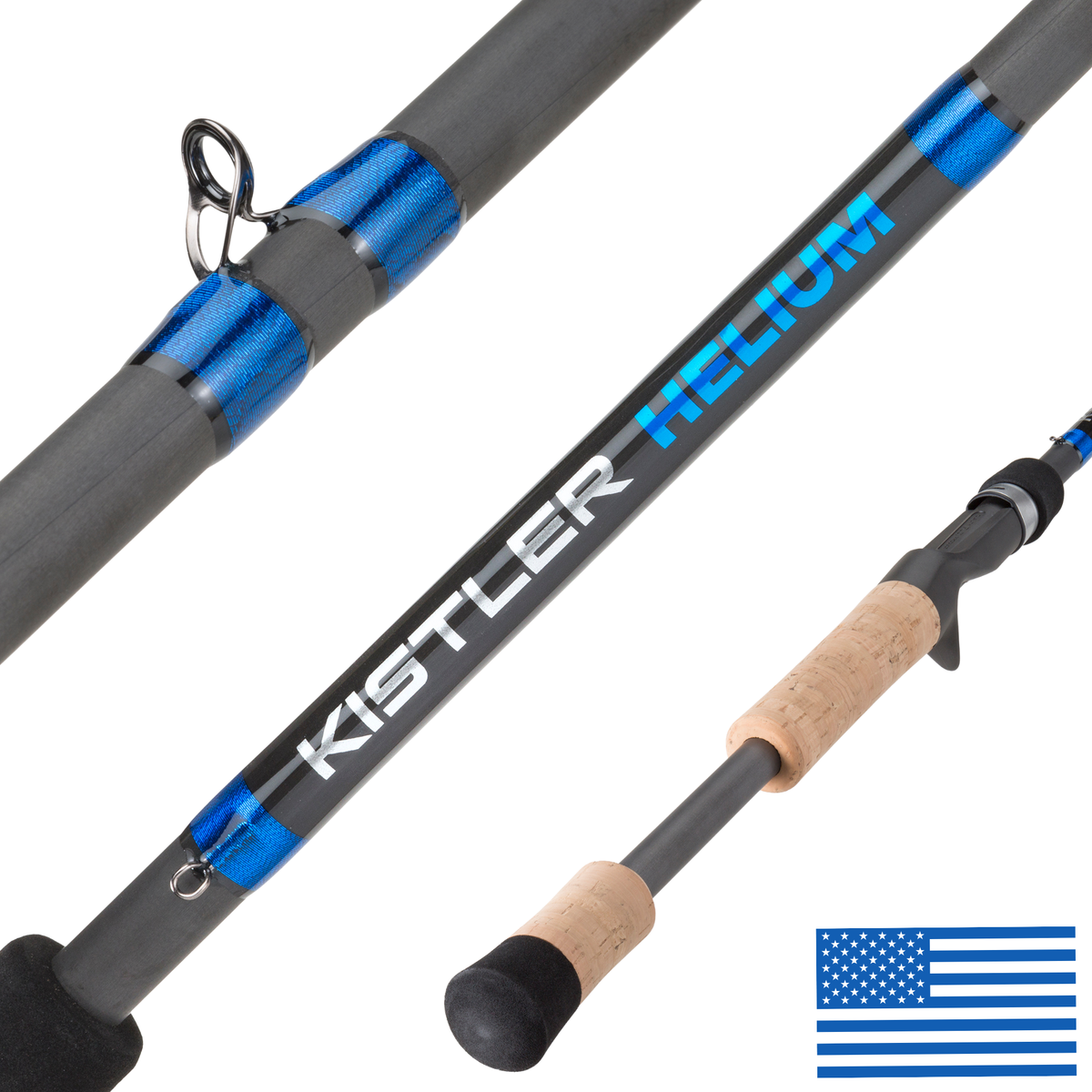 Kistler Helium Bass Fishing Rods