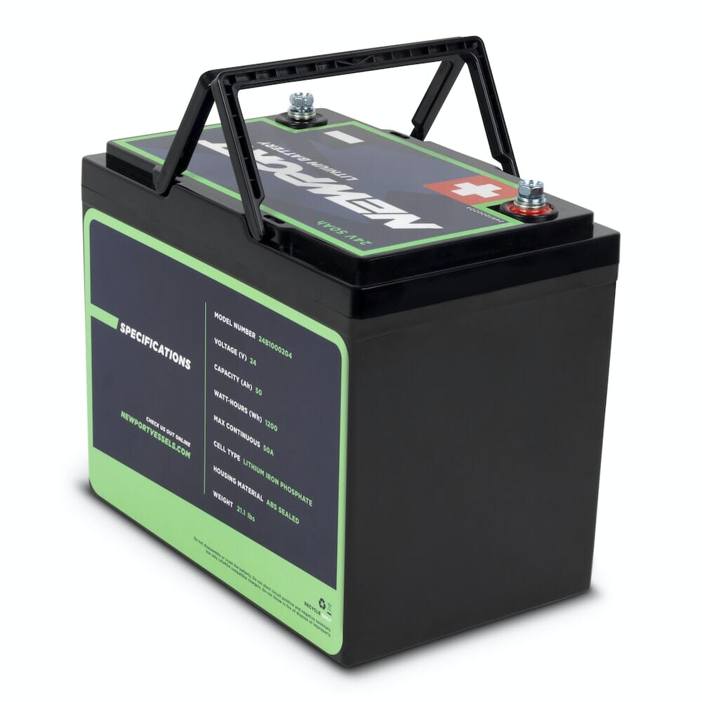 Newport 24V 50Ah Lithium LiFePO4 Battery