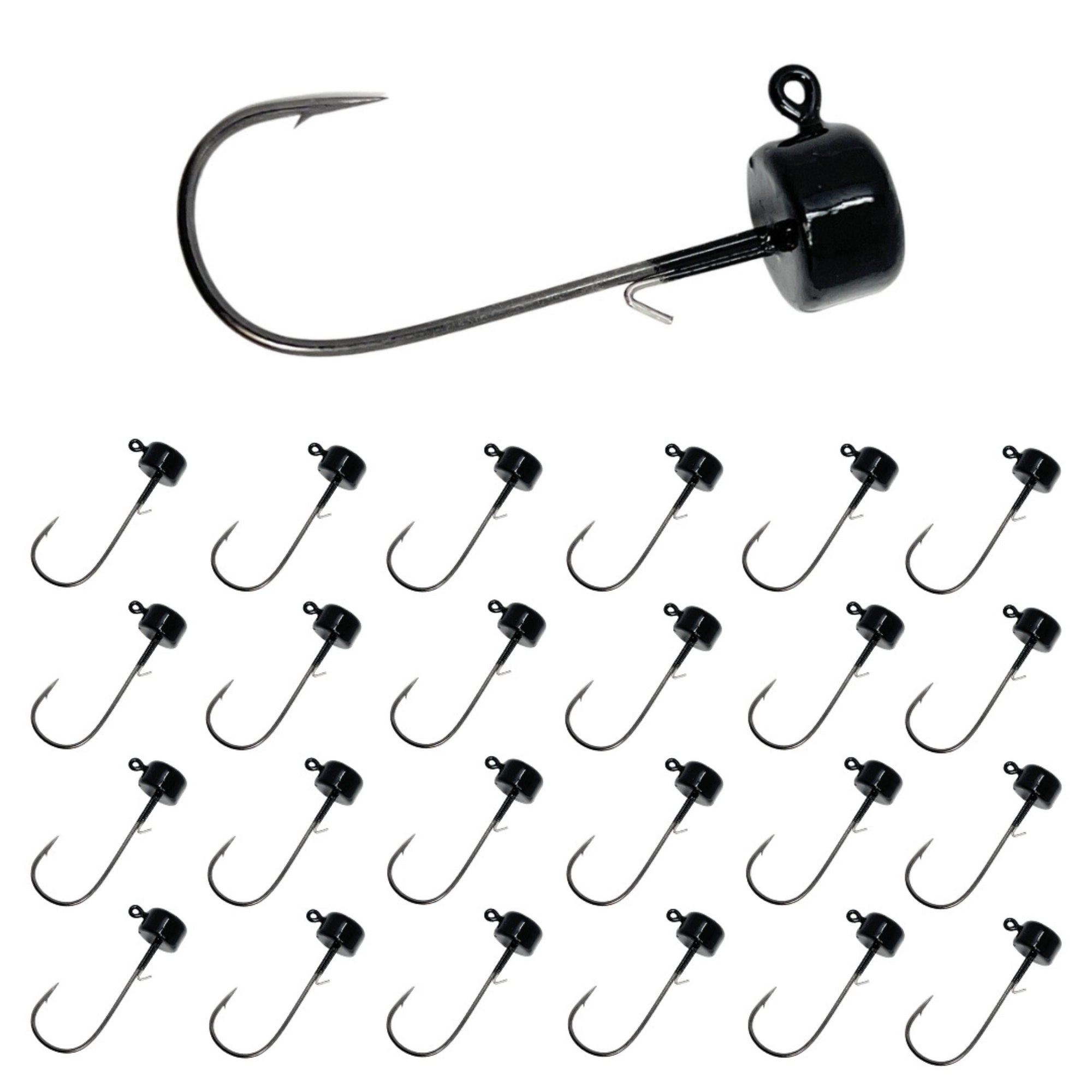 reaction tackle lead ned rig shroom jigs 25 pack