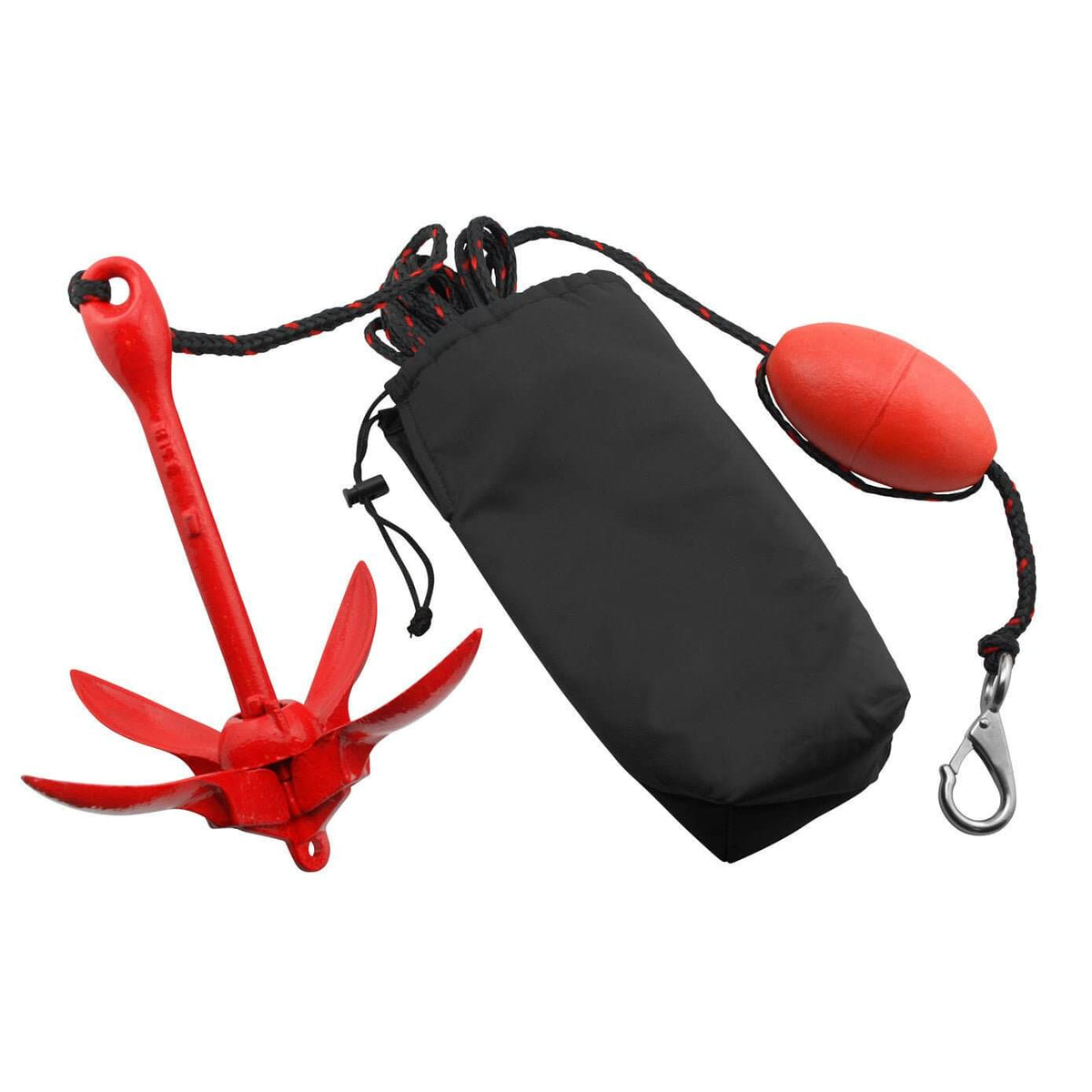 Anchor 3.5lb Grapnel Anchor and 25ft Rope 3.5lb Grapnel Anchor and 25ft Rope