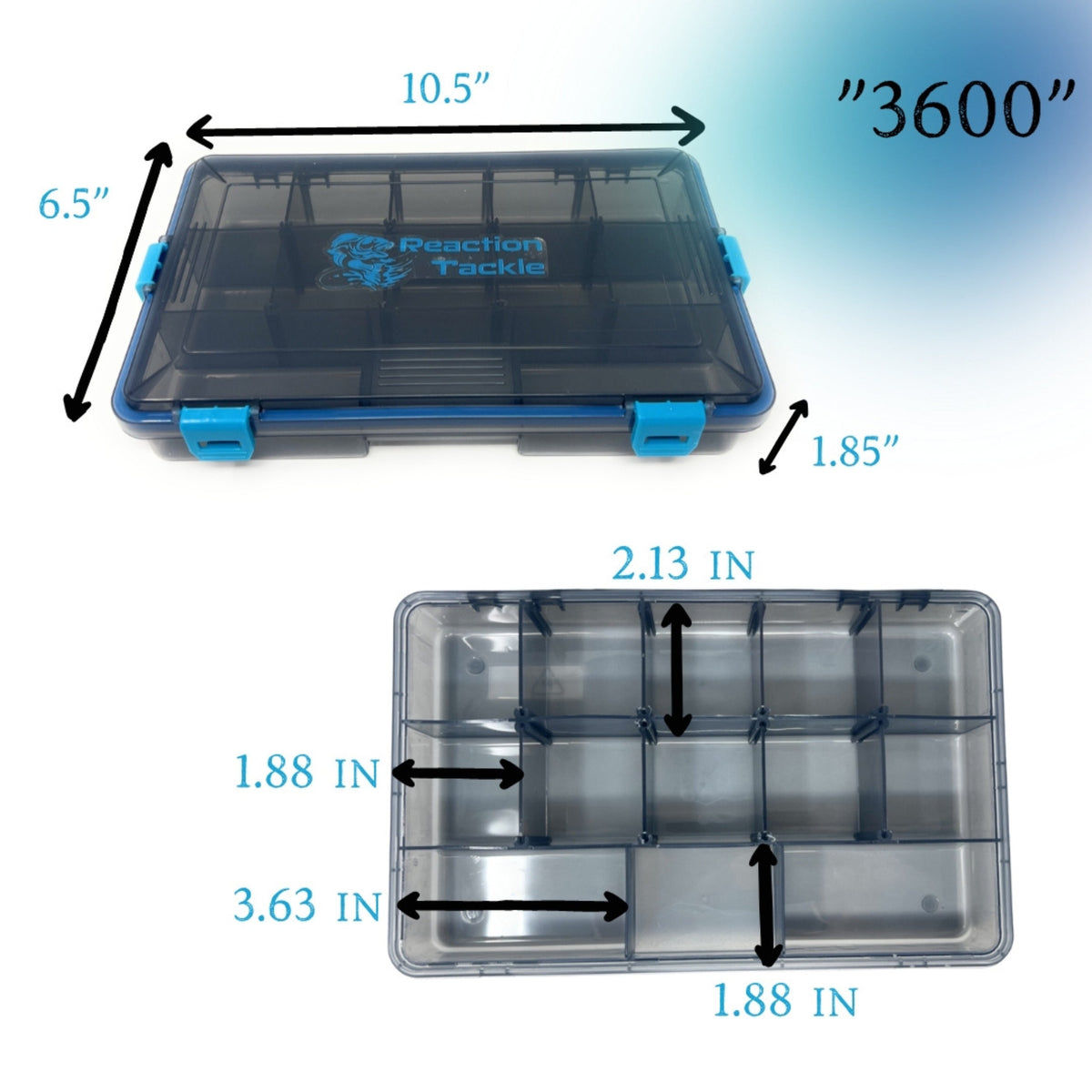 Reaction Tackle Standard Waterproof Tackle Tray