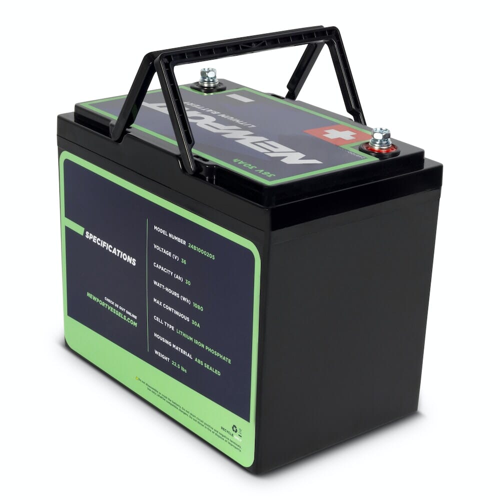 Newport 36V 30Ah Lithium LiFePO4 Battery