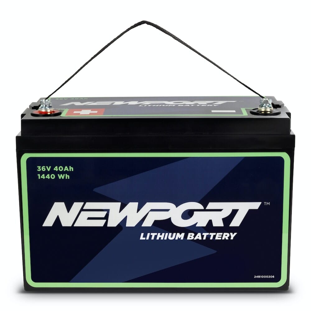 Newport 36V 48Ah Extended Range Lithium LiFePO4 Battery