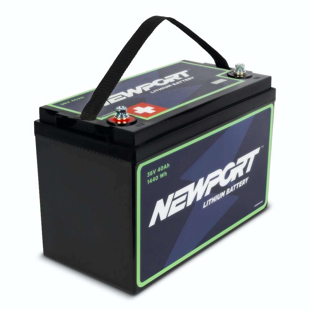 Newport 36V 48Ah Extended Range Lithium LiFePO4 Battery