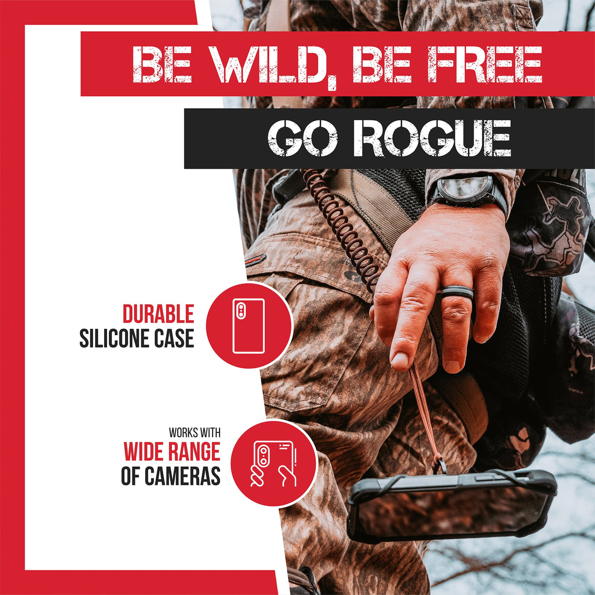Rogue Fishing Co. The Protector™ Phone Tether XD