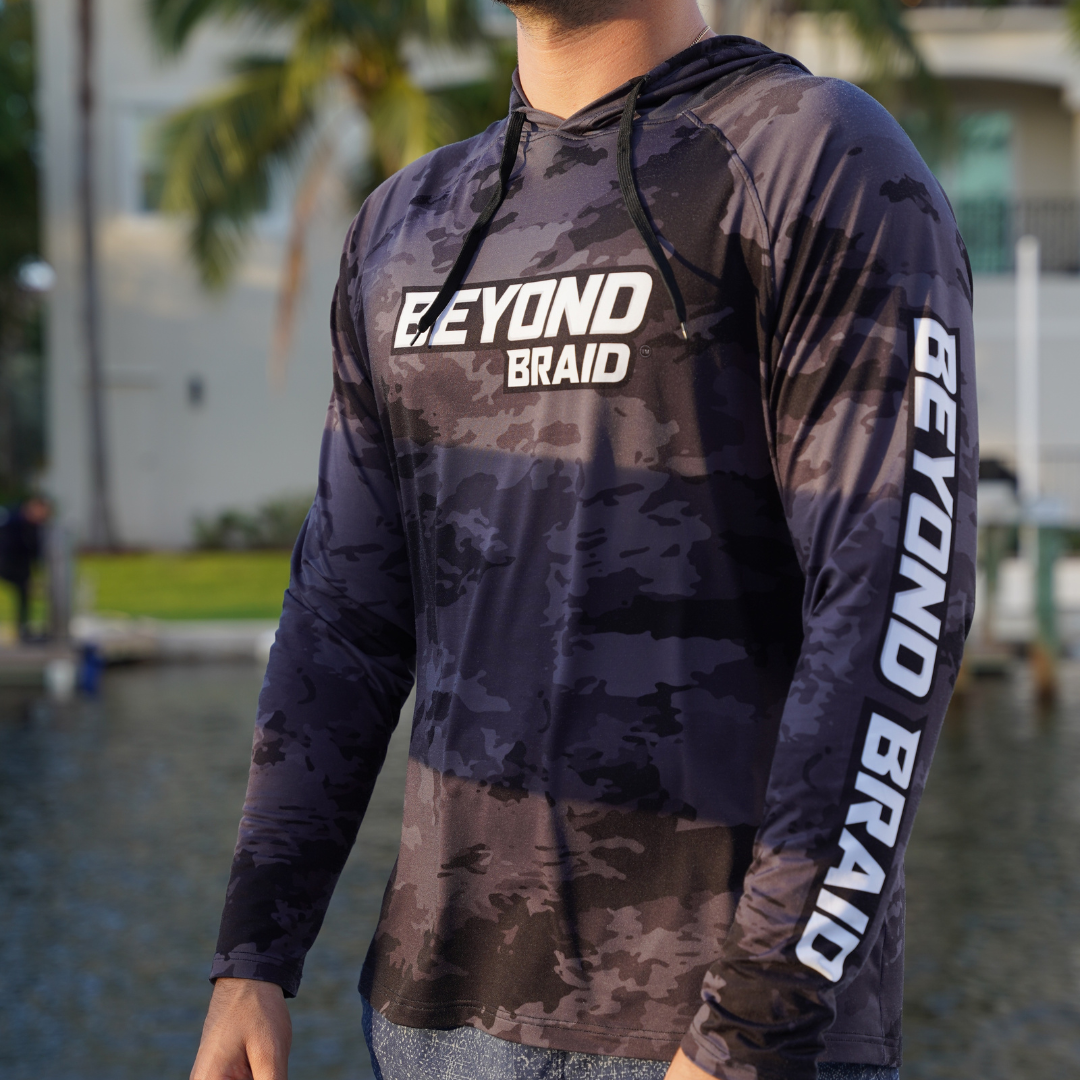 Beyond Braid UPF 50+ Hooded Performance Fishing Shirt