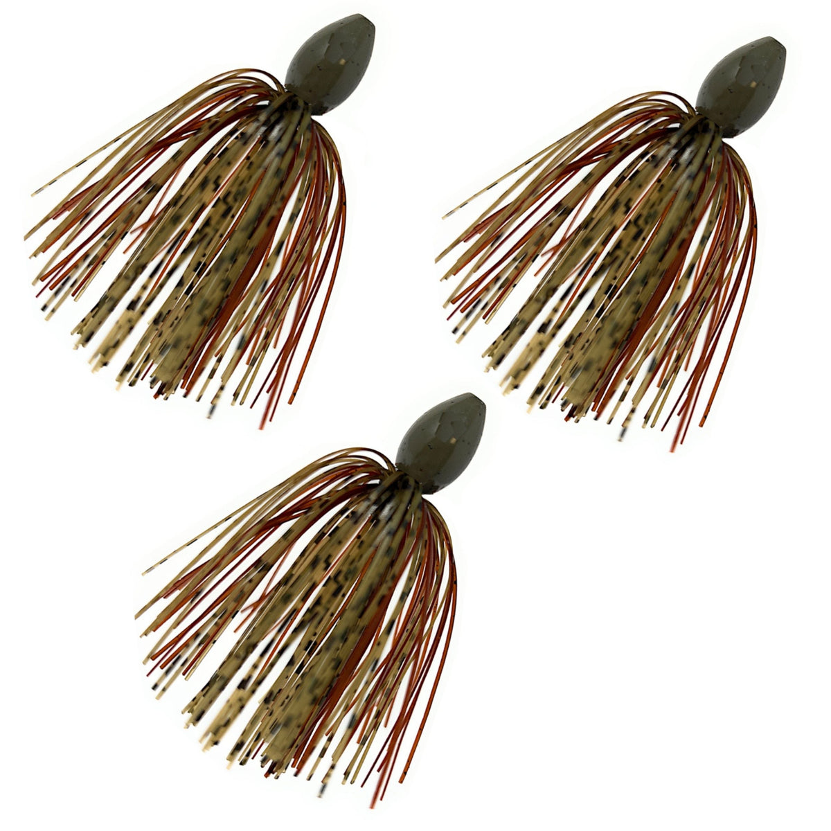 Reaction Tackle Tungsten Punch Rig with Skirt – 3 Pack