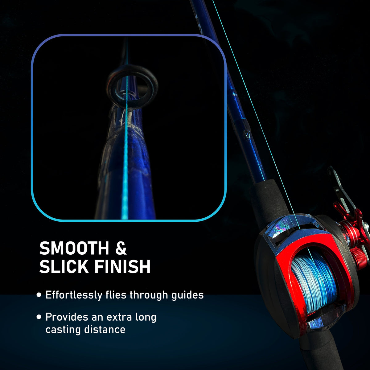 Reaction Tackle Braided Fishing Line – Multi-Color
